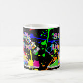 80年代に行き詰まる コーヒーマグカップ (中央)