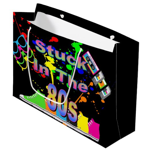 80年代に行き詰まる ラージペーパーバッグ (正面アングル)