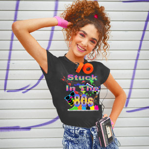80年代に行き詰まる Tシャツ