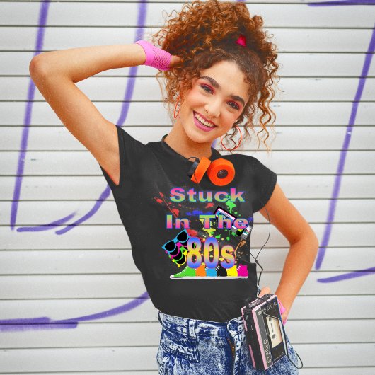 80年代に行き詰まる Tシャツ