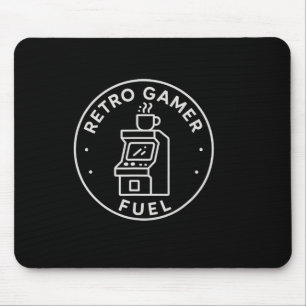 80年代のお父さんのためのレトロゲーマー燃料アーケードコーヒーゲーム マウスパッド