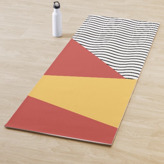 80年代のアーポップ・アートのトパターン ヨガマット (インサイチュ)