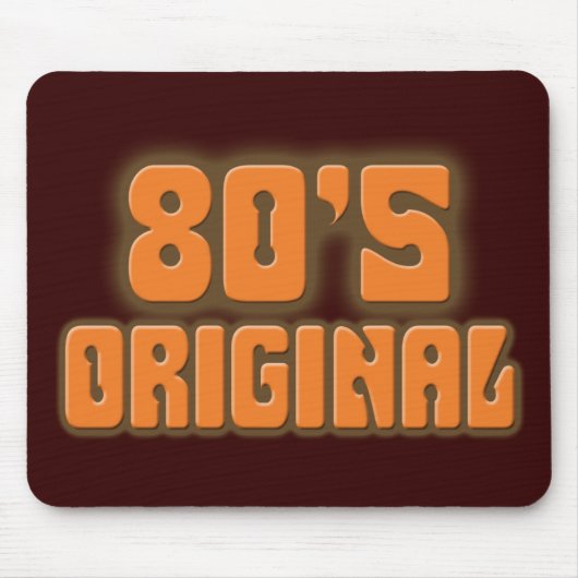 80年代のオリジナルのマウスパッド マウスパッド (正面)