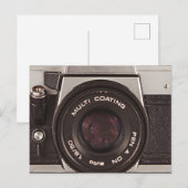 80年代のカメラ ポストカード (正面/裏面)