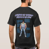 80年代のギガチャード Tシャツ (裏面)