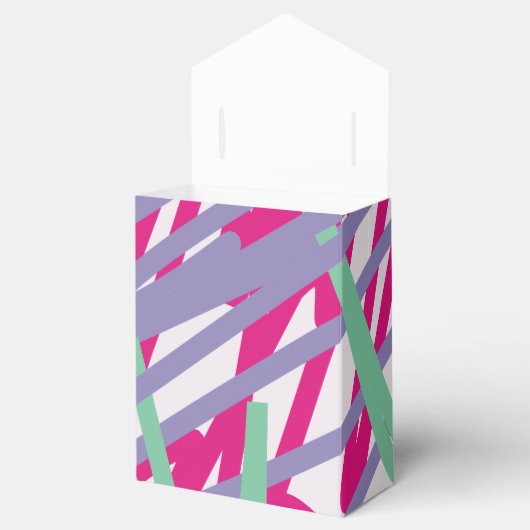 80年代のギフトボックス80年代のパーティーヴィンテージスプラッシュ フェイバーボックス (オープン)