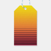 80年代のギフト感謝していラベルに戻る ギフトタグ (裏面)