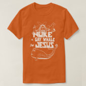 80年代のゲイ的擁護のためにクジラをヌケ Tシャツ (デザイン正面)