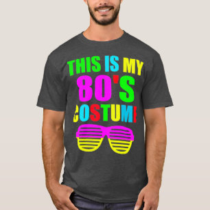 80年代のコスチューム70年代の80年代のパーティー Tシャツ