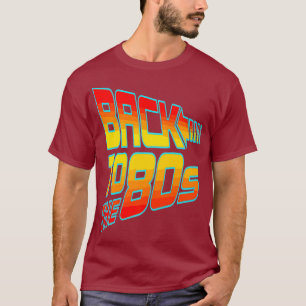 80年代のサイエンスフィクション映画ディスコ70年代に戻る Tシャツ