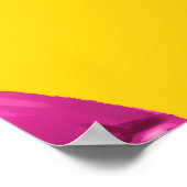 80年代のスタイルのシームレスなパターン ポスター (角)