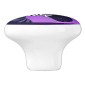 80年代のゼブラ セラミックノブ (側面)