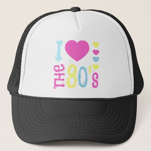 80年代のディスコの衣装が大好き キャップ (正面)