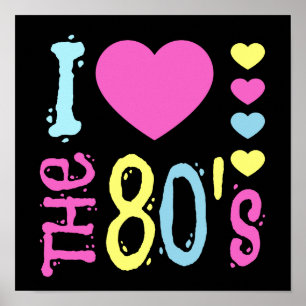 80年代のディスコの衣装が大好き ポスター