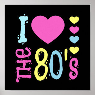 80年代のディスコの衣装が大好き ポスター