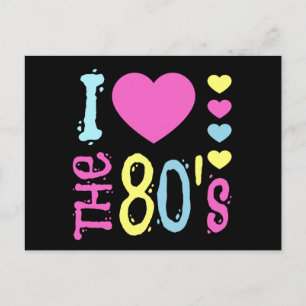 80年代のディスコの衣装が大好き ポストカード