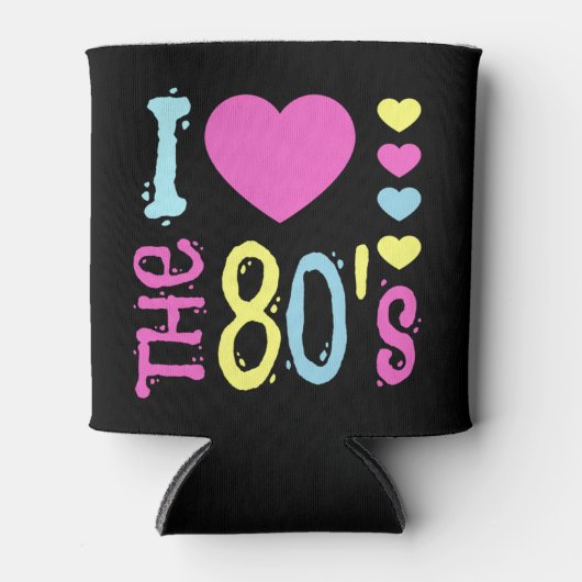 80年代のディスコの衣装が大好き 缶クーラー (正面)