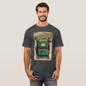80年代のトレンドより強く戻ってくるヴィンテージ音楽 Tシャツ (正面フル)