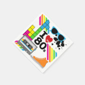 80年代のナプキンス紙大好き スタンダードカクテルナプキン (角)