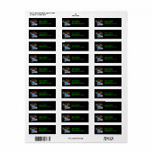 80年代のネオンスニーカーにフラッシュバック ラベル (フルシート)