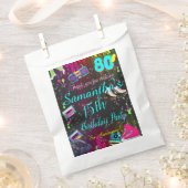 80年代のバッグ、80年代に戻る、あらゆる時代、 フェイバーバッグ (クリップ留めされた状態)