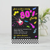 80年代のパーティの招待状 招待状 (スタンド正面)