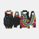 80年代のパーティーのグランジレトロに戻る フェイバーボックス (折り畳みなし)