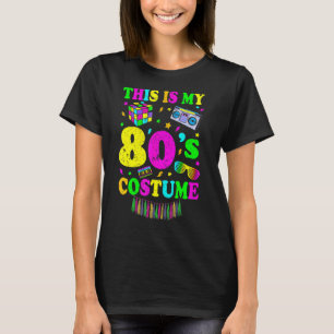 80年代のパーティーレトロ80年代の衣装80年代の90年代 Tシャツ
