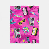 80年代のパーティー フリースブランケット (正面)