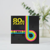 80年代のパーティー 招待状 (スタンド正面)