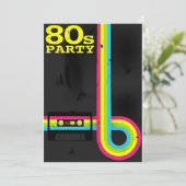 80年代のパーティー 招待状 (スタンド正面)