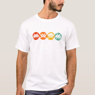 80年代のビデオゲーム ビンテージ レトロ Tシャツ