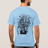 80年代のブームボックス Tシャツ (裏面)