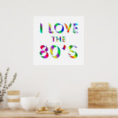80年代のポスターを愛する ポスター (キッチン)