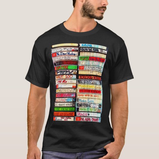 80年代のミックステープ Tシャツ (正面)