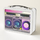 80年代のメタルランチボックスとボディボックス メタルランチボックス (裏面)