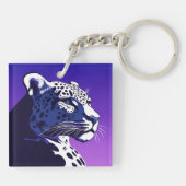 80年代のライオンとヒョウ キーホルダー (裏面)