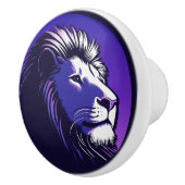 80年代のライオン セラミックノブ (右)