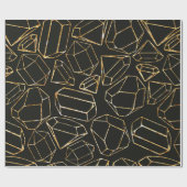 80年代のレトロなスタイルでシームレスな幾何学的パターン。ポップ・アートの ラッピングペーパー (フラット)