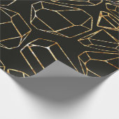 80年代のレトロなスタイルでシームレスな幾何学的パターン。ポップ・アートの ラッピングペーパー (角)