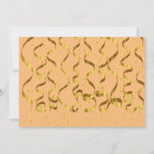 80年代のレトロ50と素晴らしい50代誕生日招待状 招待状 (裏面)