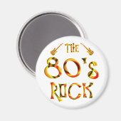 80年代のロック マグネット (正面/裏面)