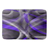 80年代のヴァイオレットブルーとグレーのパタファンキーーン。 バスマット (正面)