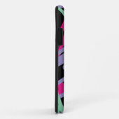 80年代のヴィンテージカラーがメドレアートを飛び交ポップ・アートのう Case-Mate iPhoneケース (裏面/右)