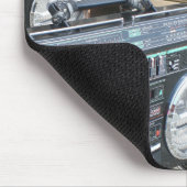 80年代のヴィンテージブームボックスブームボックスレトロラブ マウスパッド (コーナー)