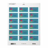 80年代の住所 シール (フルシート)