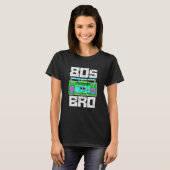 80年代の兄弟 1980年代 パーティー 80年代 ブラザー カセットプレーヤー Tシャツ (正面フル)