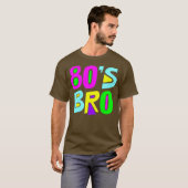80年代の兄貴  80年代のコスチューム Tシャツ (正面フル)