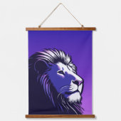 80年代の動物 吊り下げ型タペストリー (正面)