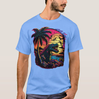 80年代の合成恐竜 Tシャツ